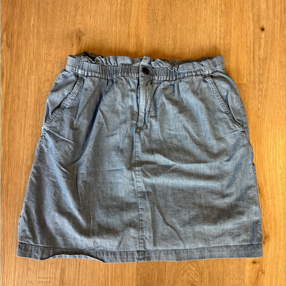 J Crew Casual Denim Skirt